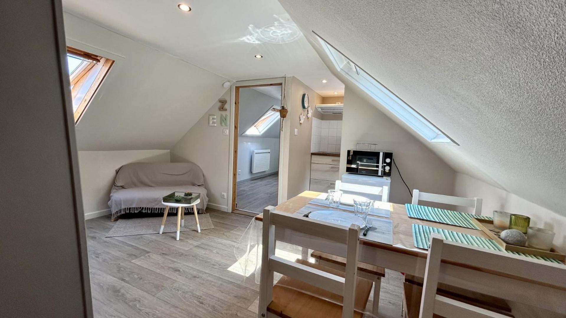 Terre & Mer'Veilles 2, Appartement Avec Spa Pour 2 Personnes 法威雷斯 外观 照片